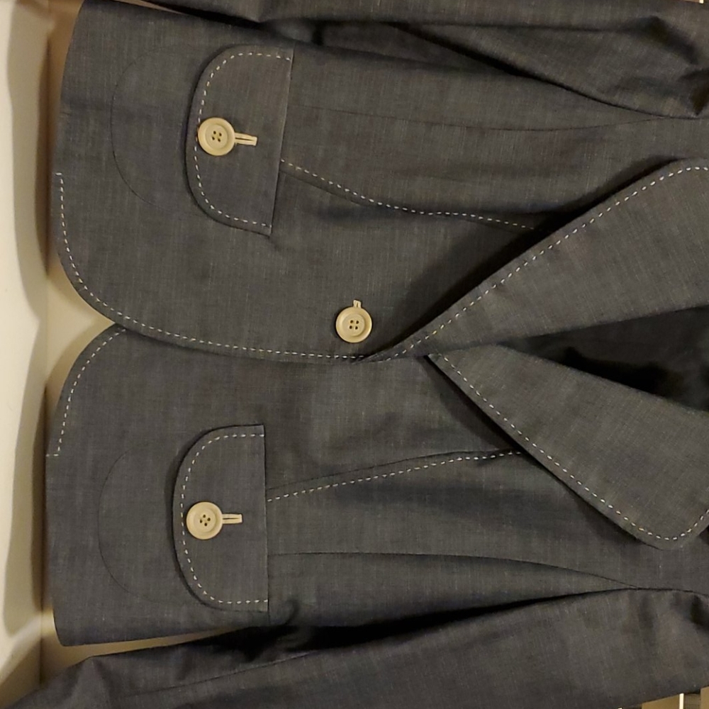 Loft petites blue jacket - Picture 6 of 6